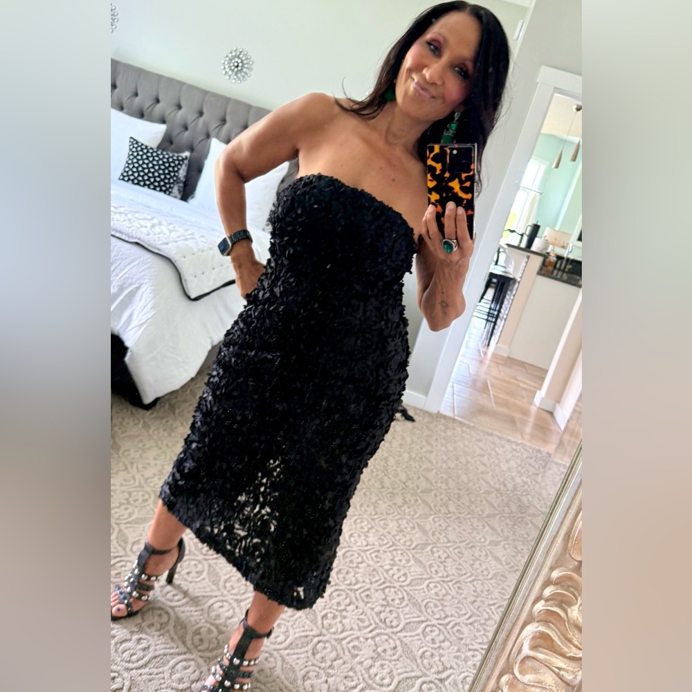 H&M black dress